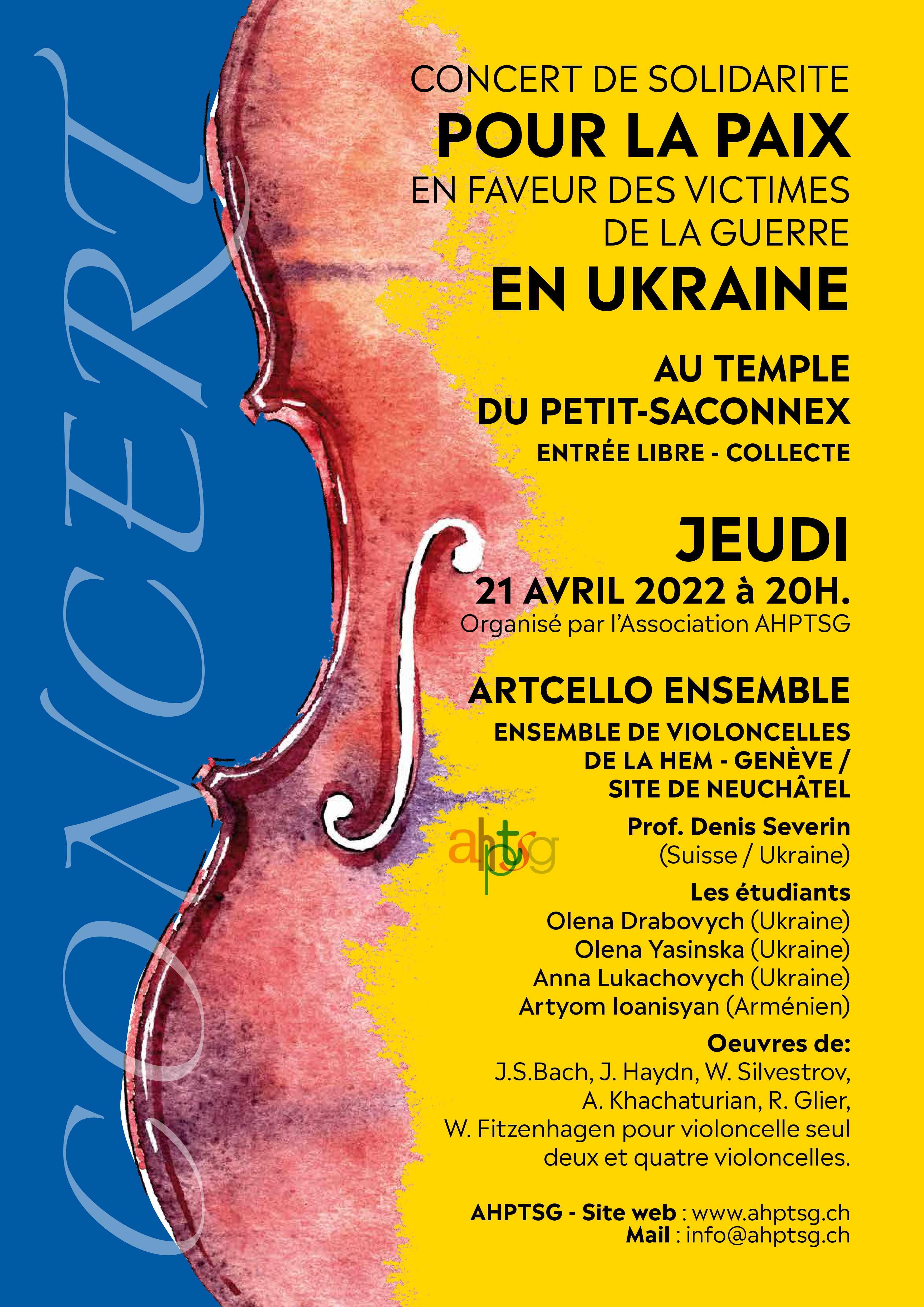 Flyer du concert