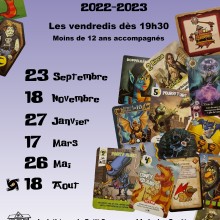 Soirées jeux de société