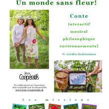 Affiche Un monde sans fleur!