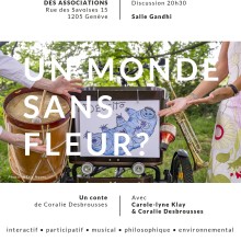 Un monde sans fleur? à la Maisons des associations