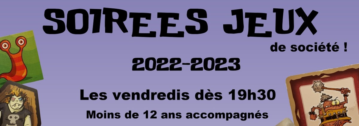 Soirées jeux de société
