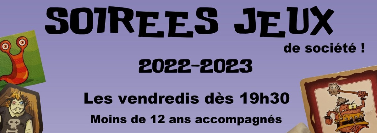 Soirées jeux de société