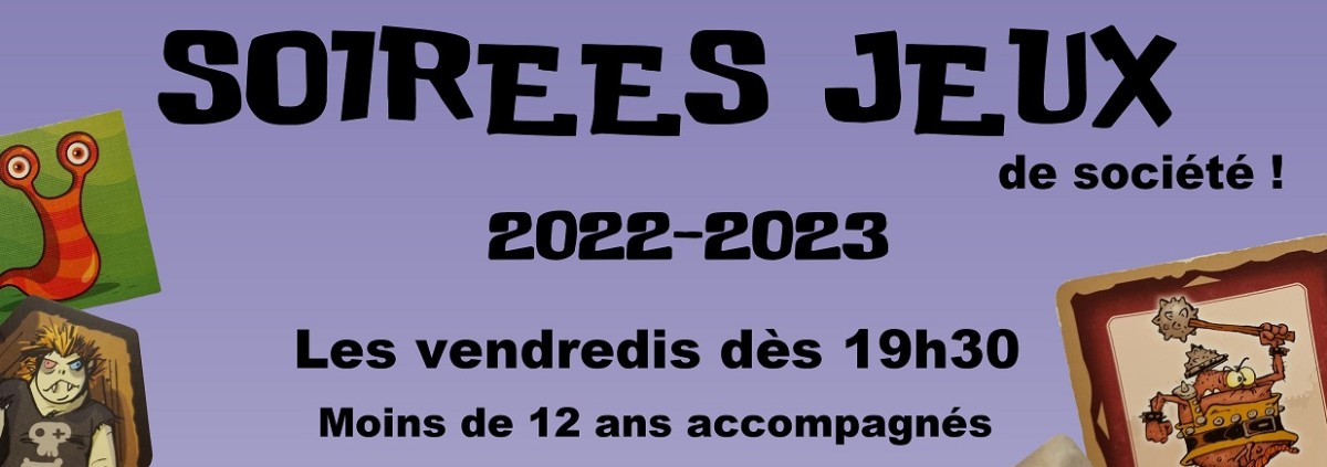 Soirées jeux de société